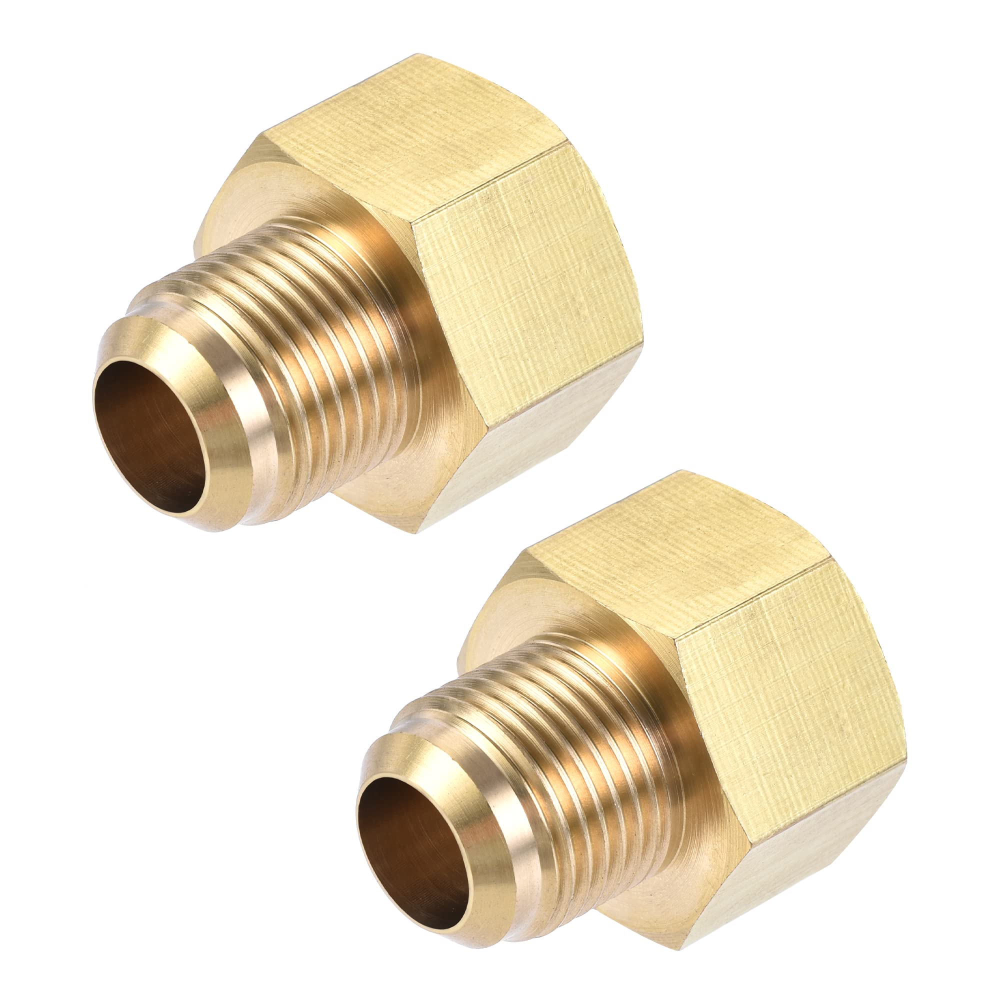 Amazon.com: uxcell Brass Pipe Fitting, 1/2 Sae Flare (3/4-16Unf
